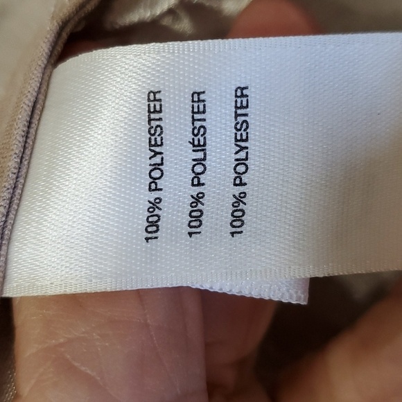 Chico's open jacket. Shiny silk fabric. Cuff sleeves. Size‎ O (8) Great u… - Picture 9 of 10